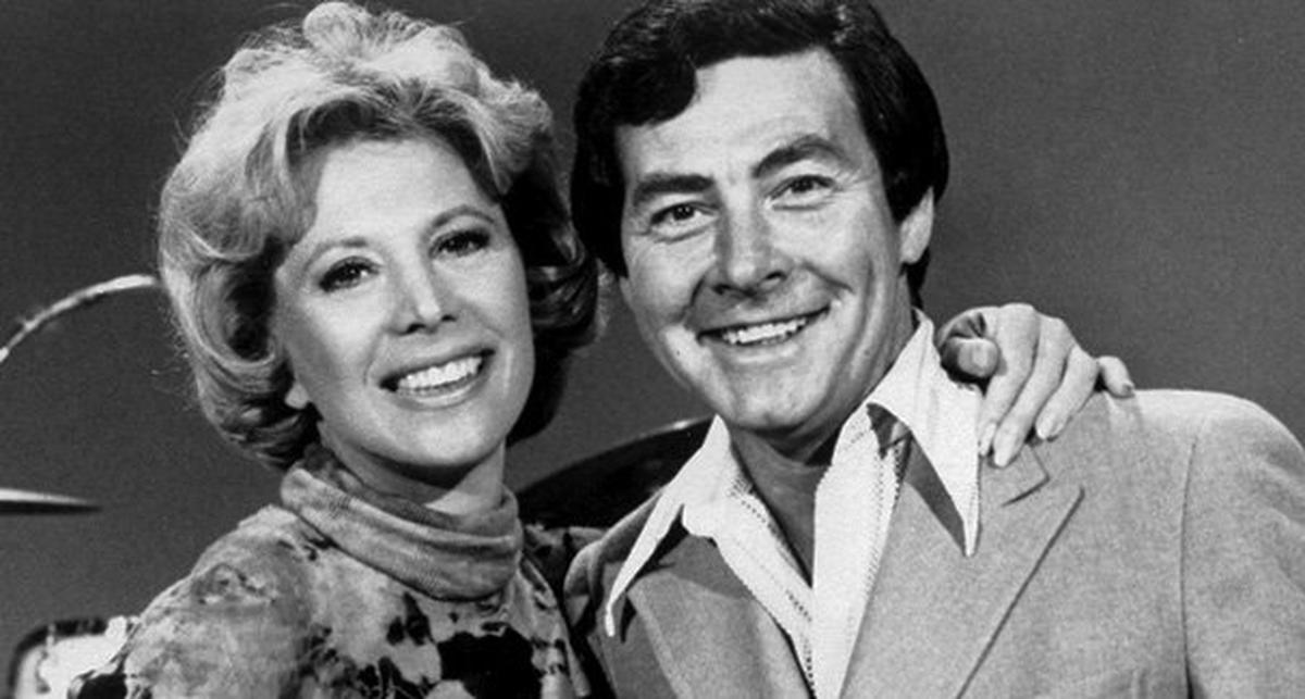 Johnny with Dinah Shore