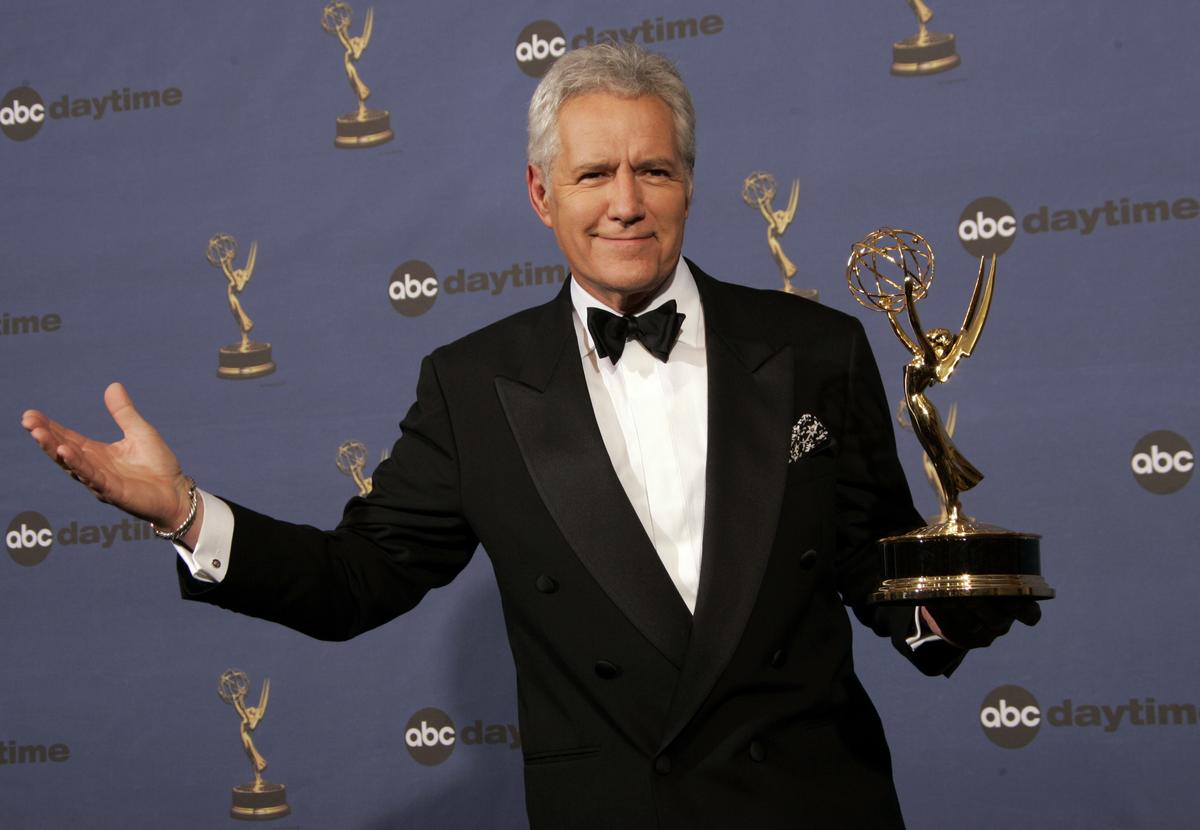 Alex Trebek Emmy Award