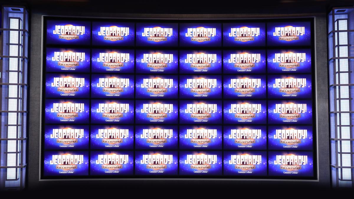 Jeopardy! 2021 Tournament of Champions game board background