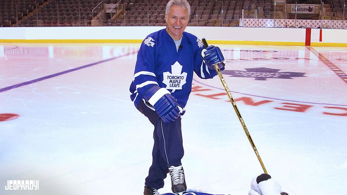 Alex Trebek at the Scotiabank Arena in Toronto.