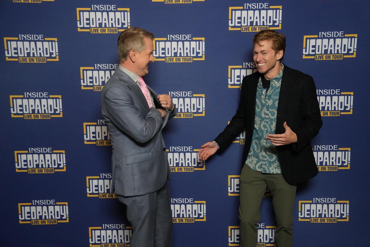 Ken Jennings and Drew Goins. 