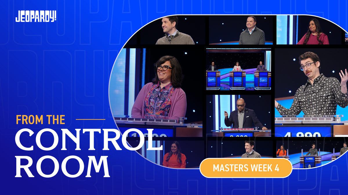 FROM THE CONTROL ROOM MASTERS WEEK 4