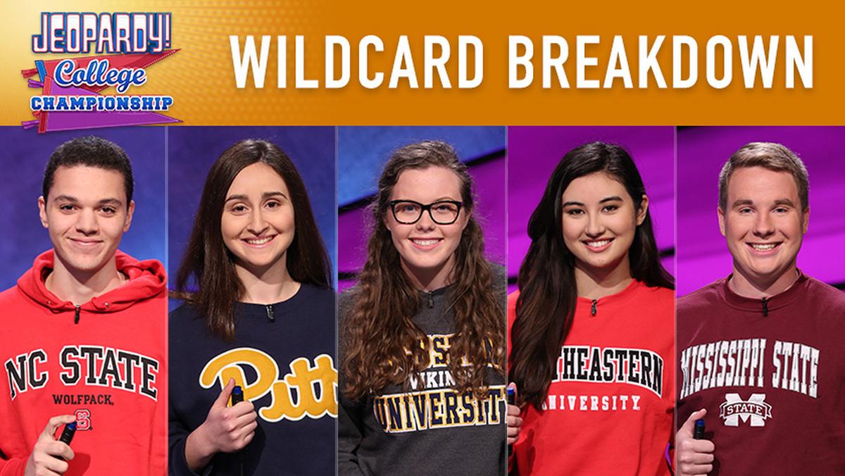 Jeopardy! College Championship Wildcard Breakdown | J!Buzz | Jeopardy.com