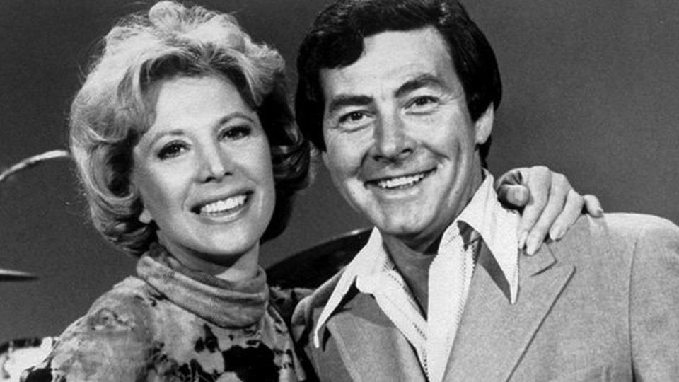 Johnny with Dinah Shore