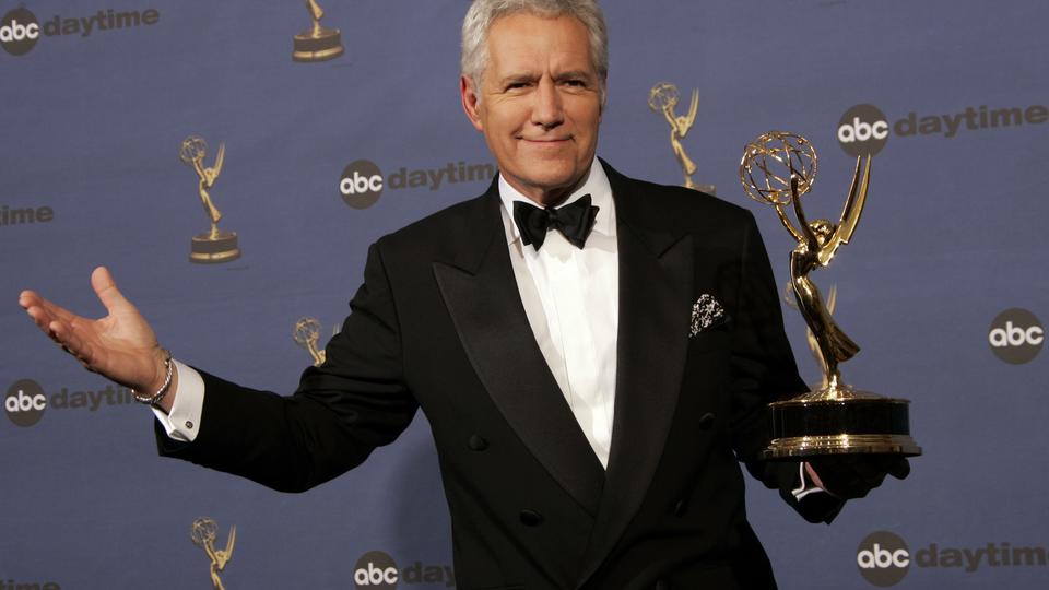 Alex Trebek Emmy Award