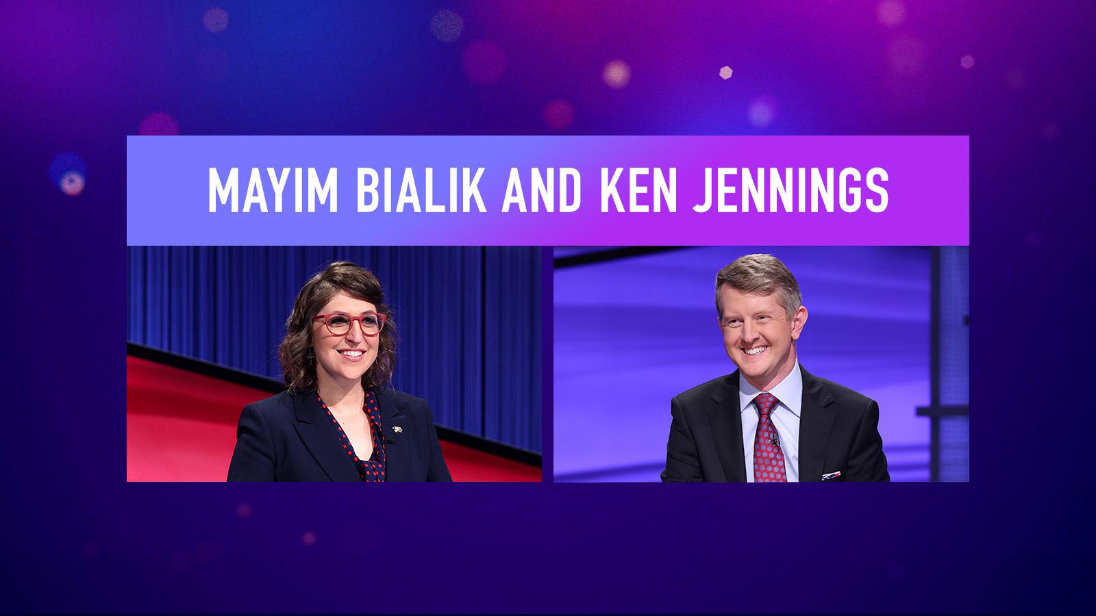 Mayim Bialik & Ken Jennings Host