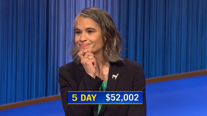 Megan Wachspress with a 5-day total of $52,002