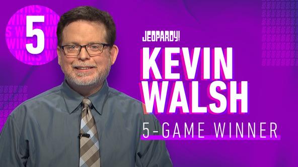 Kevin Walsh 5 Game Streaker