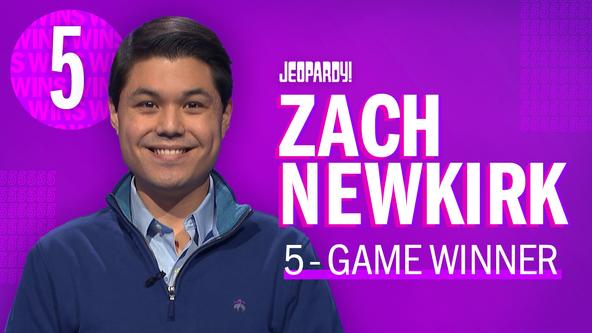 Zach Newkirk 5 Game Winner