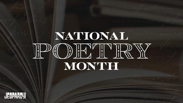 National Poetry Month