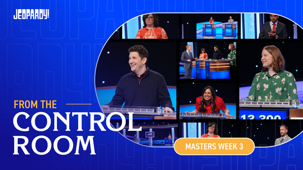 From the control room Masters Week 3